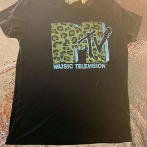 Black vintage  mtv shirt